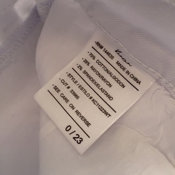 Kancan Estilo High Rise Skinny Jeans White 23 NWT - Picture 13 of 13